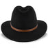 Jurassic - Walrus Hats Dark Brown Wool Felt Safari Hat - H7014